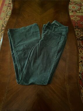 American Eagle Teal Corduroy Stretch Pants